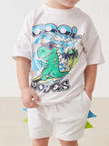 Children's Dinosaur Tee and Shorts Set