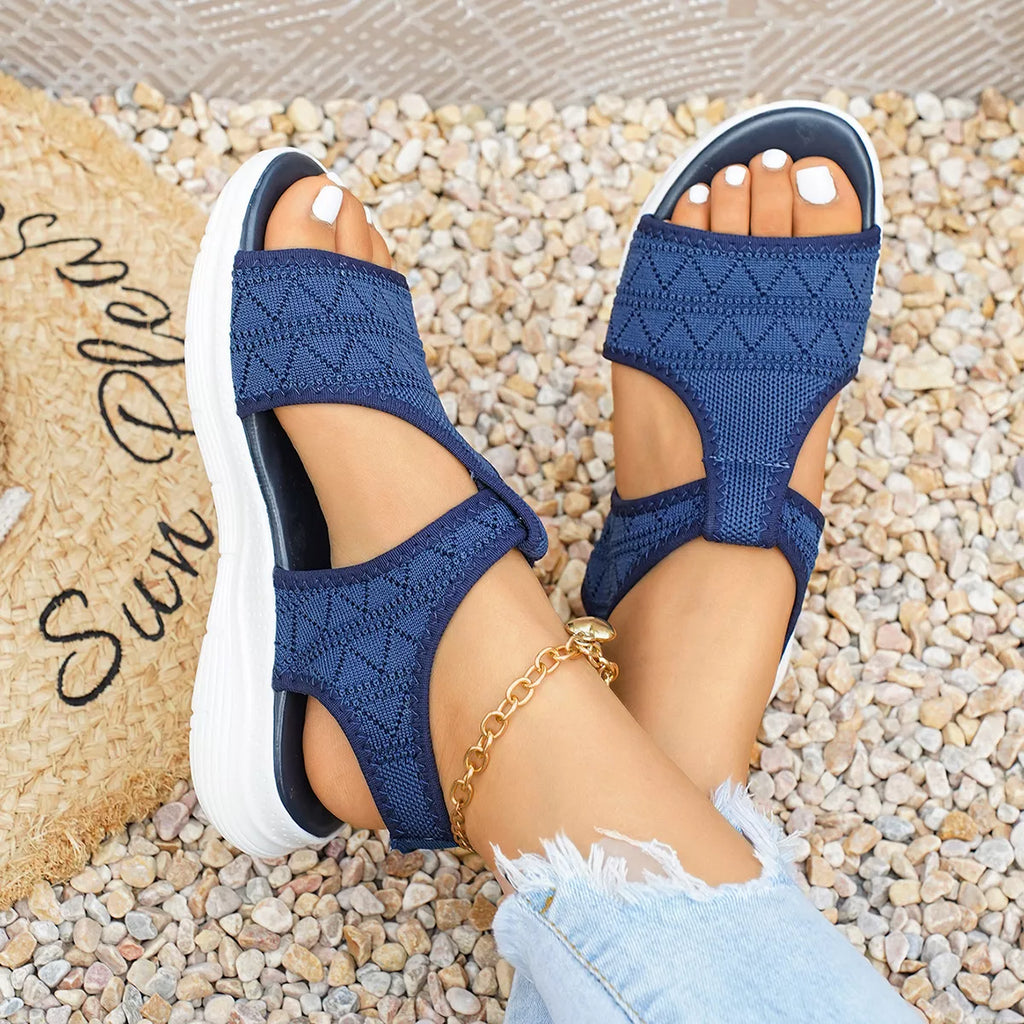Open Toe Flats Sandals