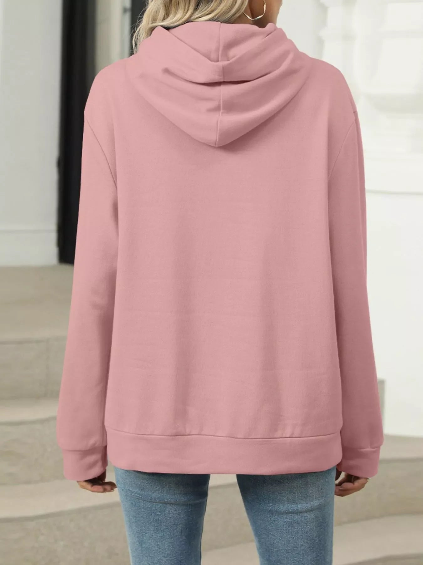 Kangaroo Pocket Long Sleeve Hoodie