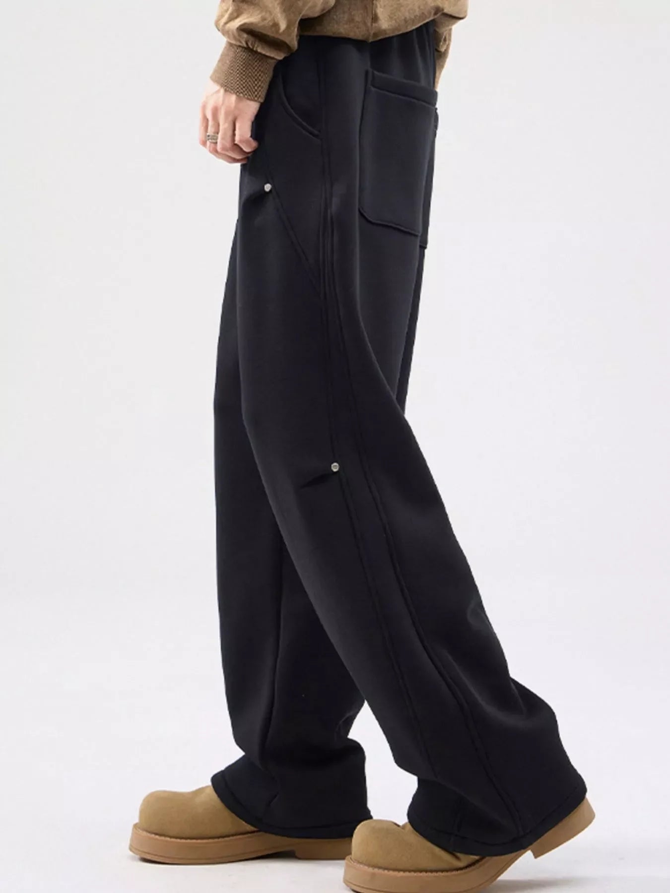 Men's Full Size Casual Loose-Fit Sweatpants Plus Size