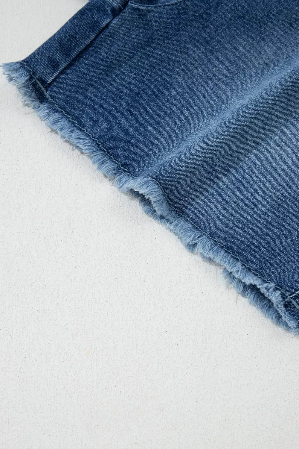 Wrapped Tied Waist Denim Skort