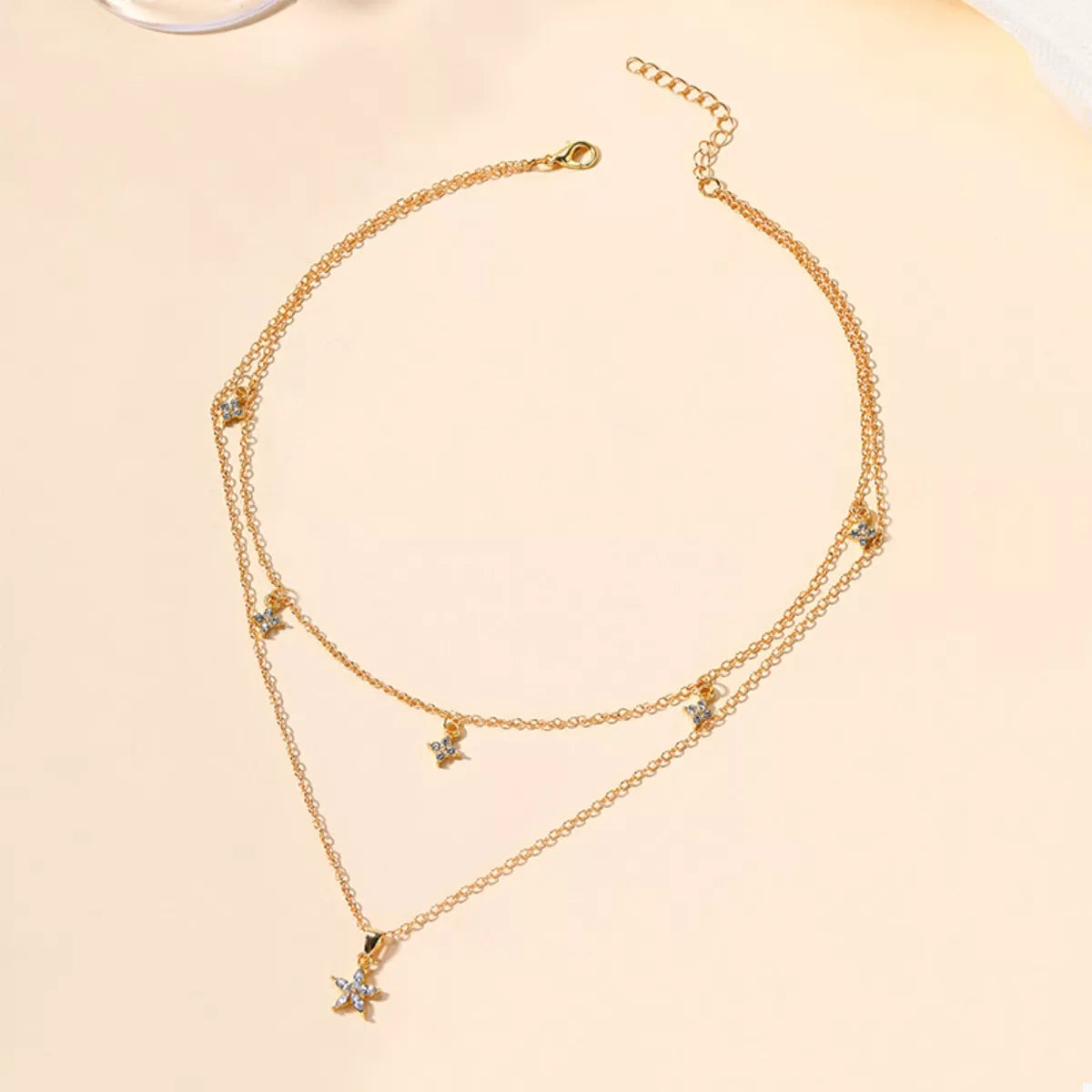 Double Layered Pendant Necklace