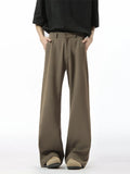 Men's Full Size Wide Leg Pants Plus Size