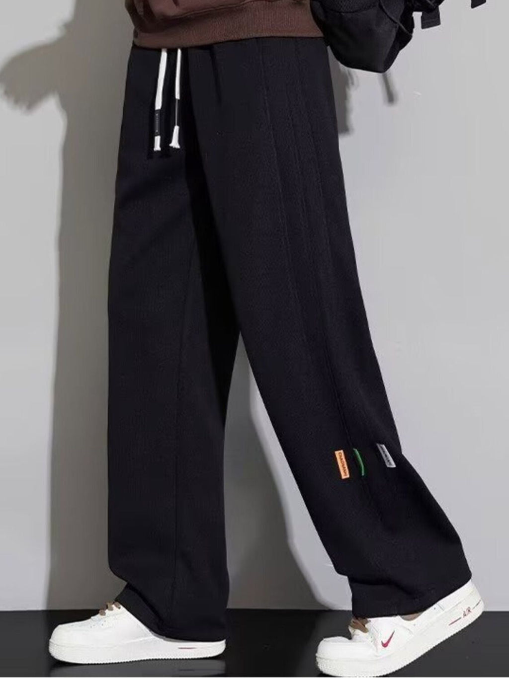 Men's Plus Size Casual Loose Fit Drawstring Pants