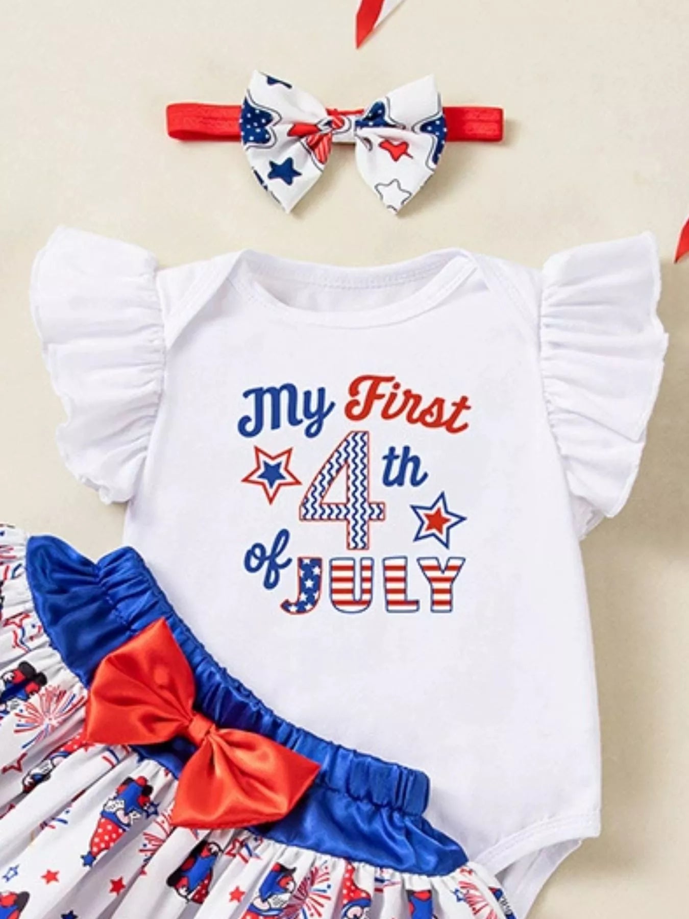Children's My First 4th of July Outfit Set