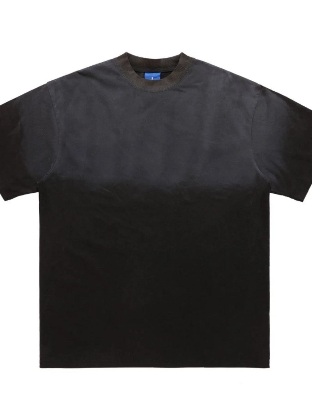 Men's Gradient Round Neck Oversized T-Shirt