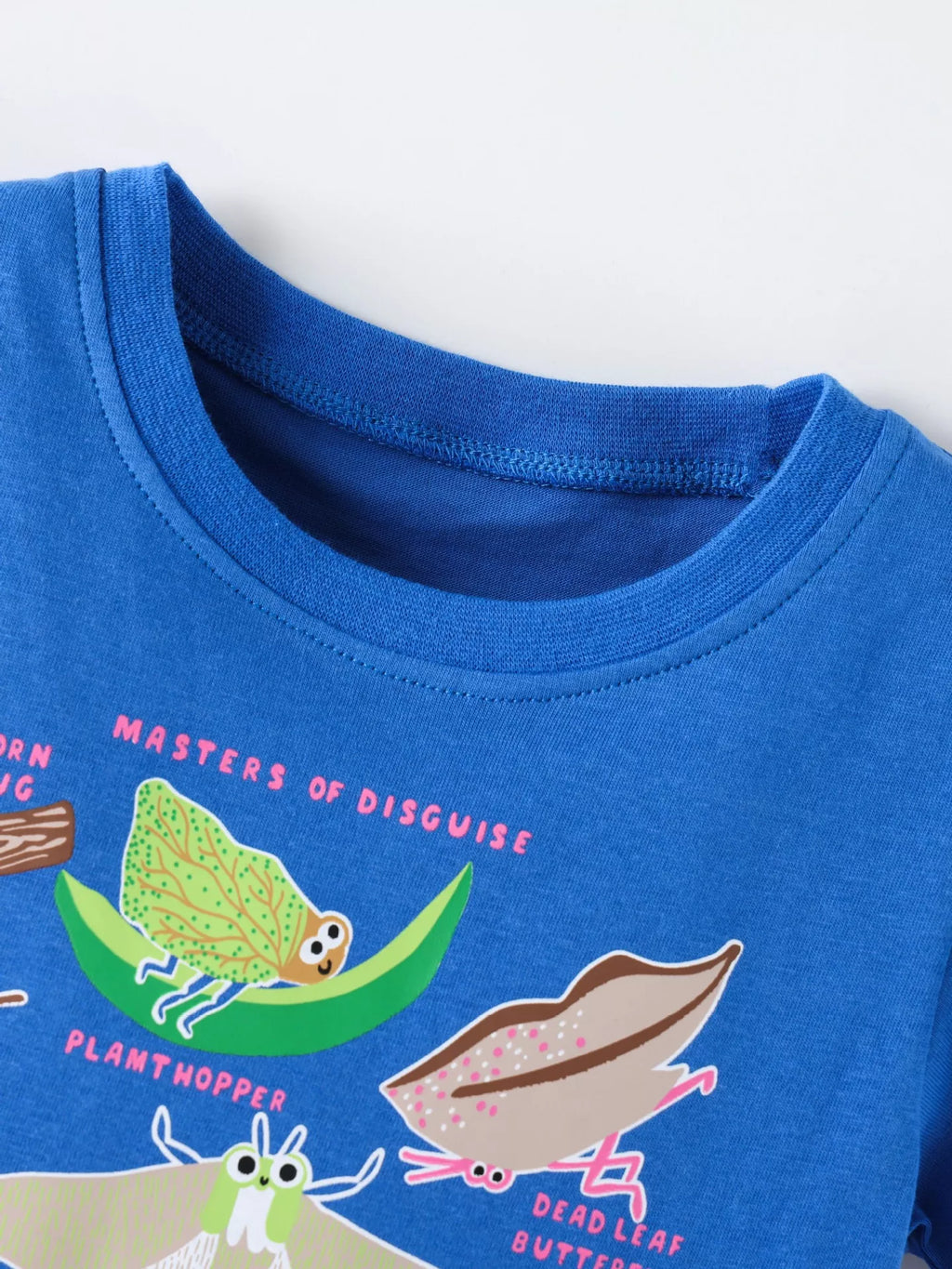 Children's Insect Print Round Neck Tee