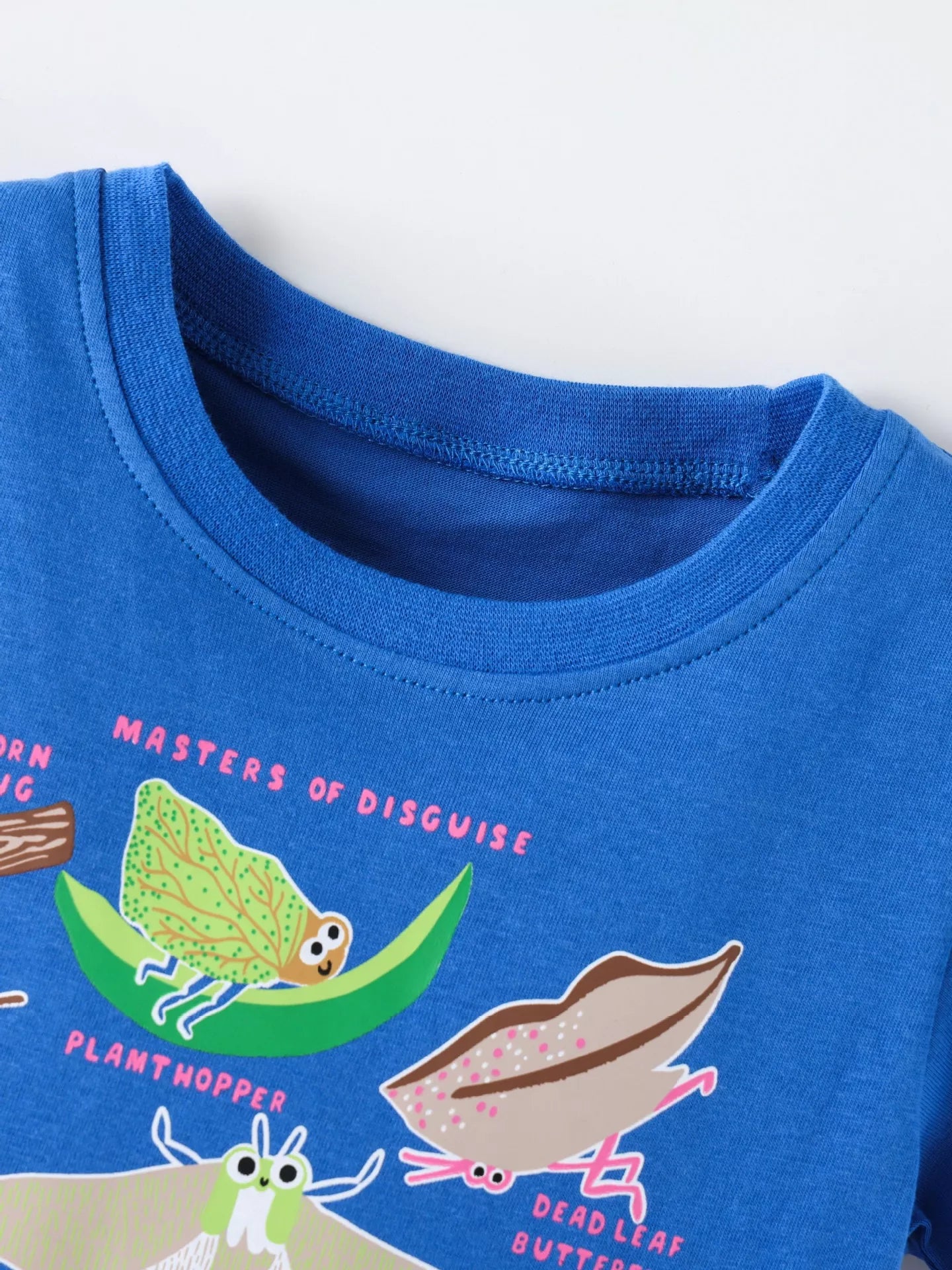 Children's Insect Print Round Neck Tee