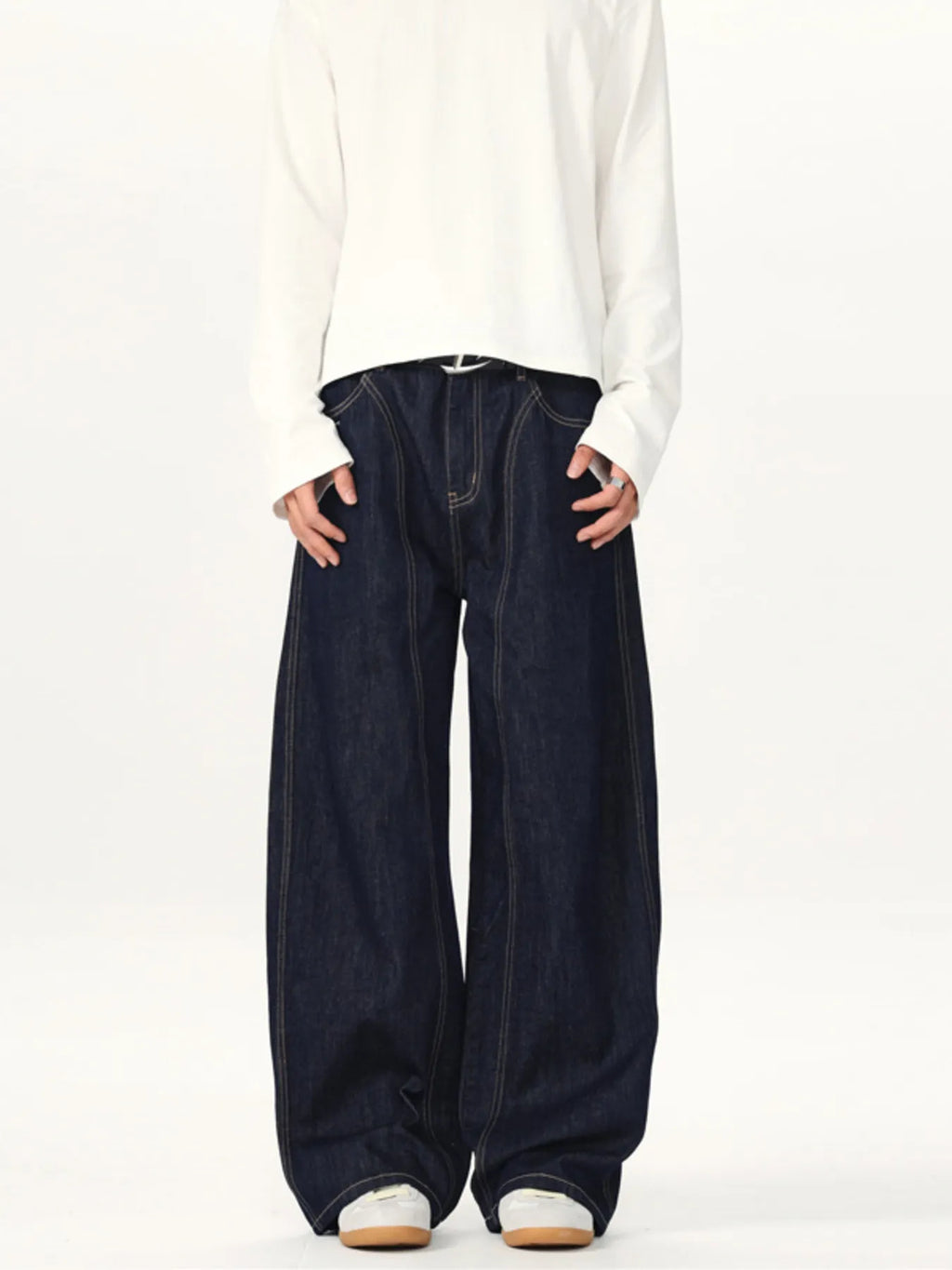 Men's Wide Leg Jeans