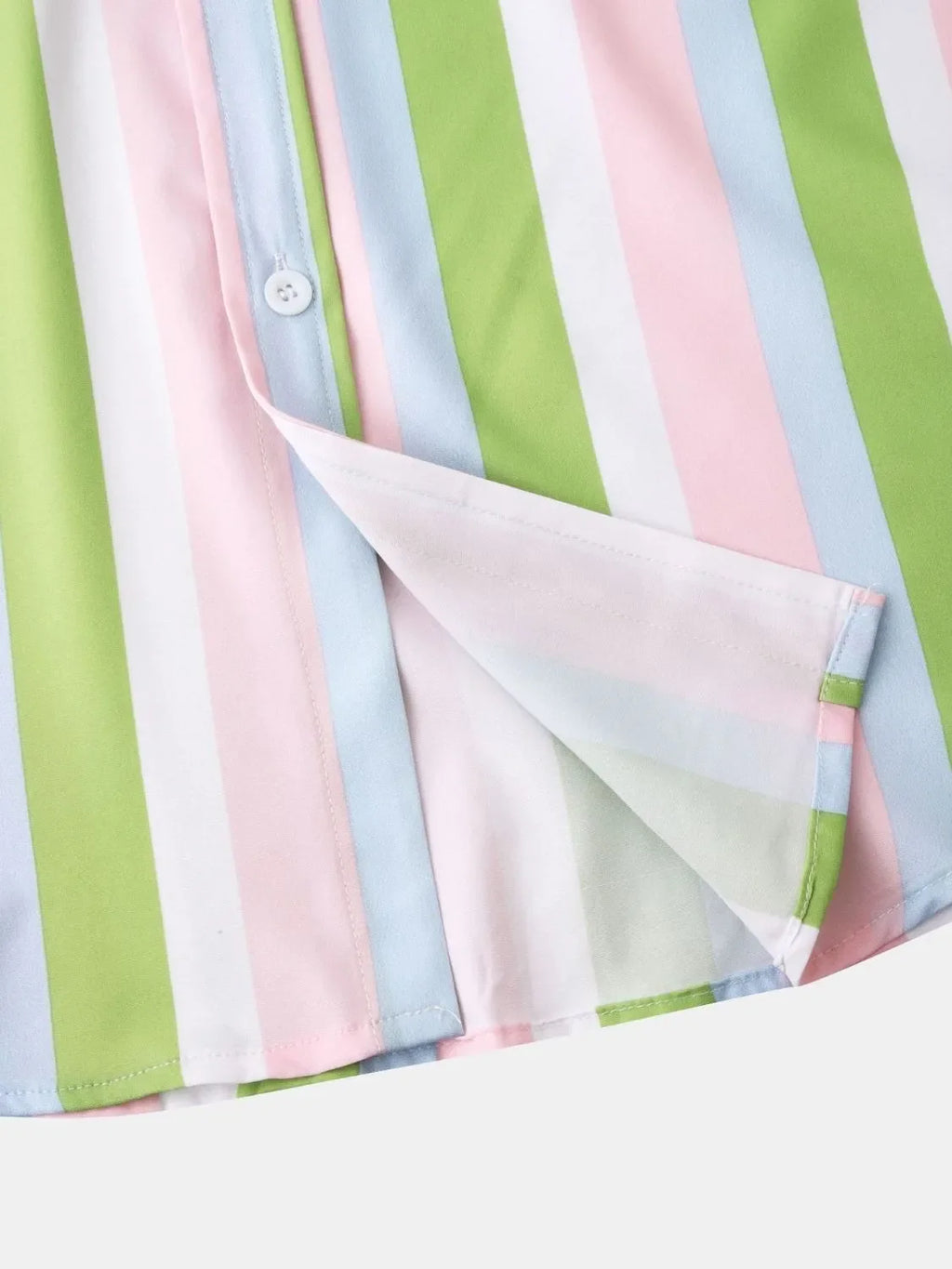 Men's Striped Collared Neck Shirt