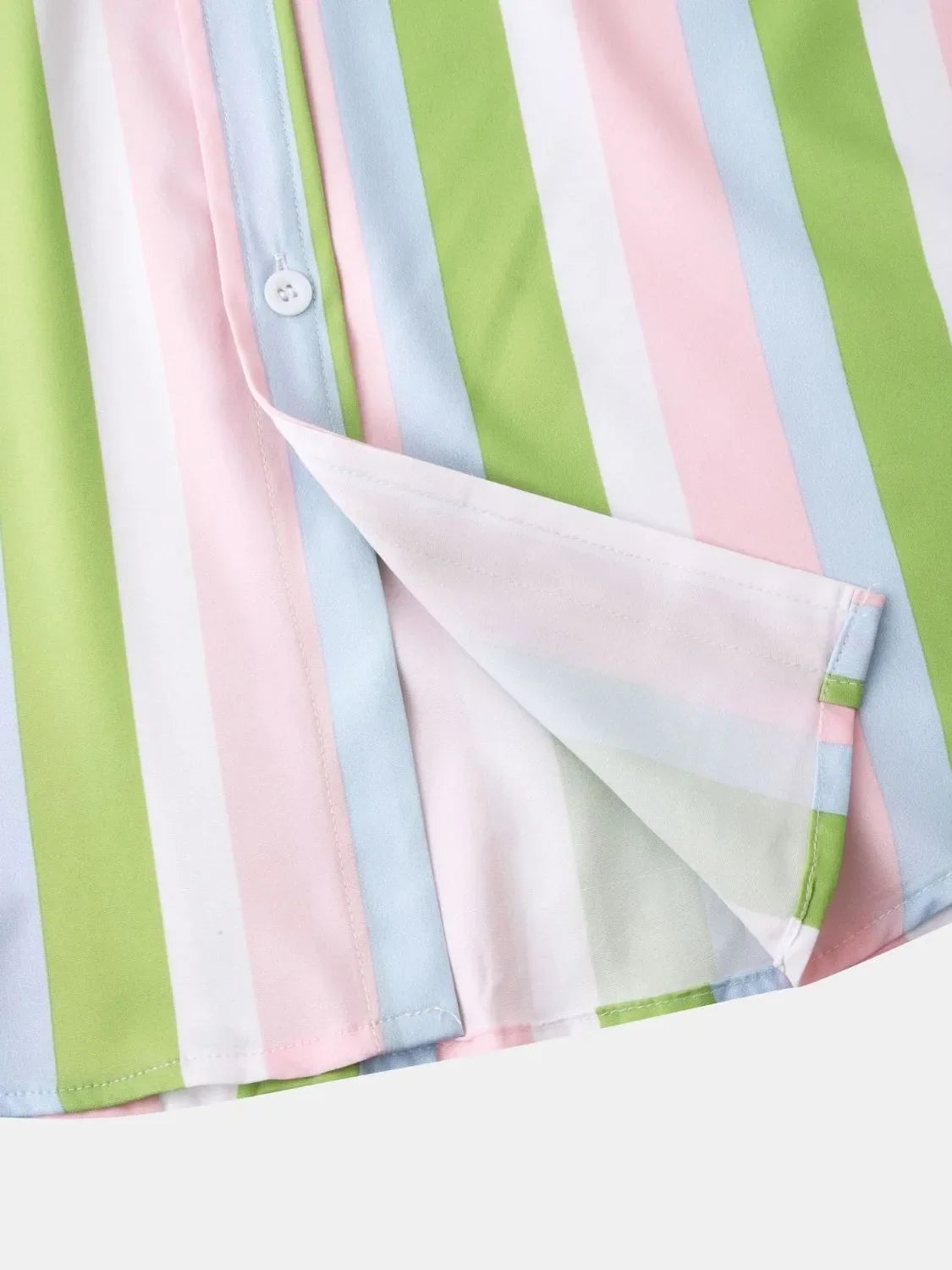 Men's Striped Collared Neck Shirt
