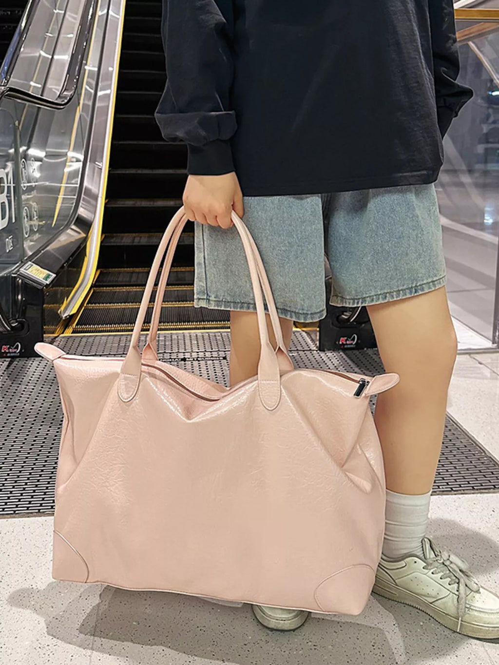 PU Leather Travel Bag