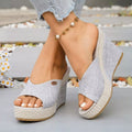 Open Toe Wedge Sandals