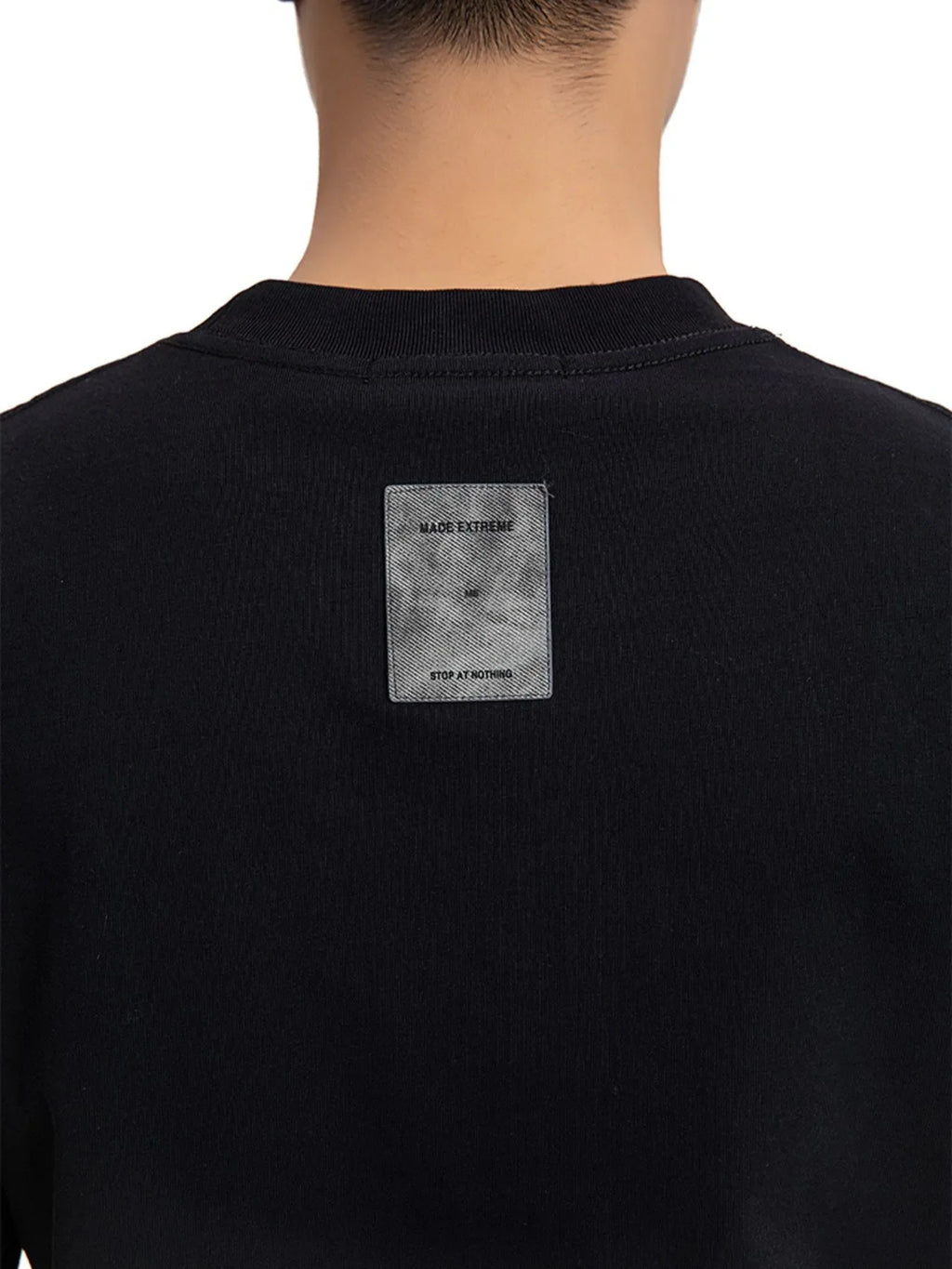 Men's Gaming Tic Tac Toe Graphic Round Neck T-Shirt