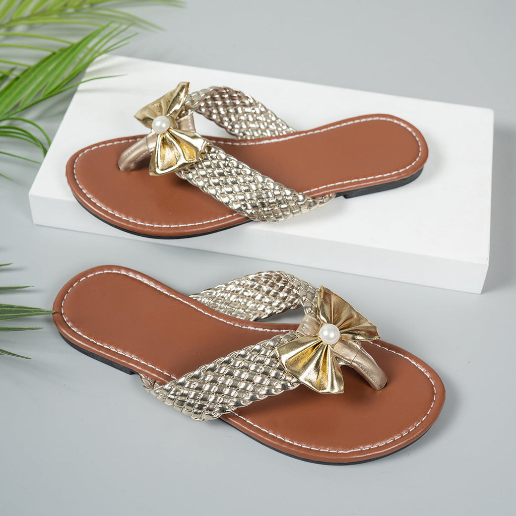 Toe Post Bow Sandals