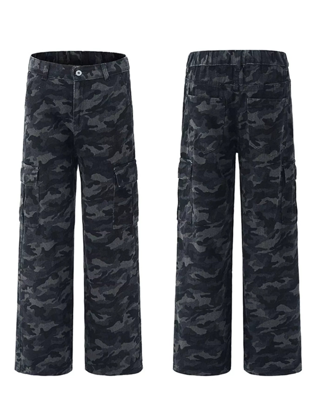 Men's Relaxed Fit Camo Cargo Pants