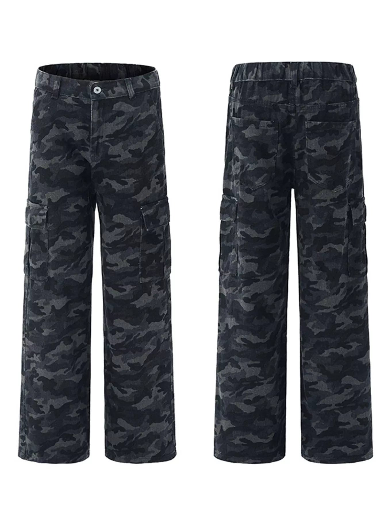 Men's Relaxed Fit Camo Cargo Pants