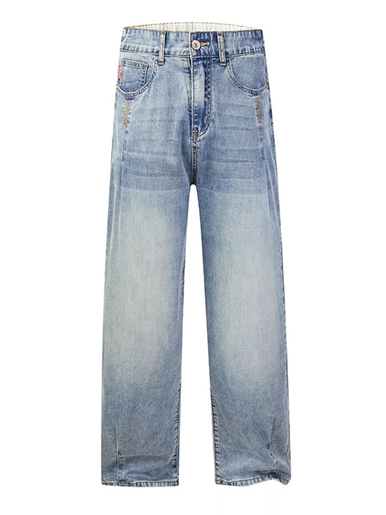 Men's Plus Size Wide Leg Relaxed Fit Jeans