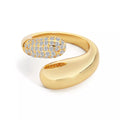 18K Gold-Plated Open Ring