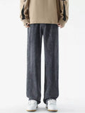 Men's Full Size Loose Fit Wash Jeans Plus Size