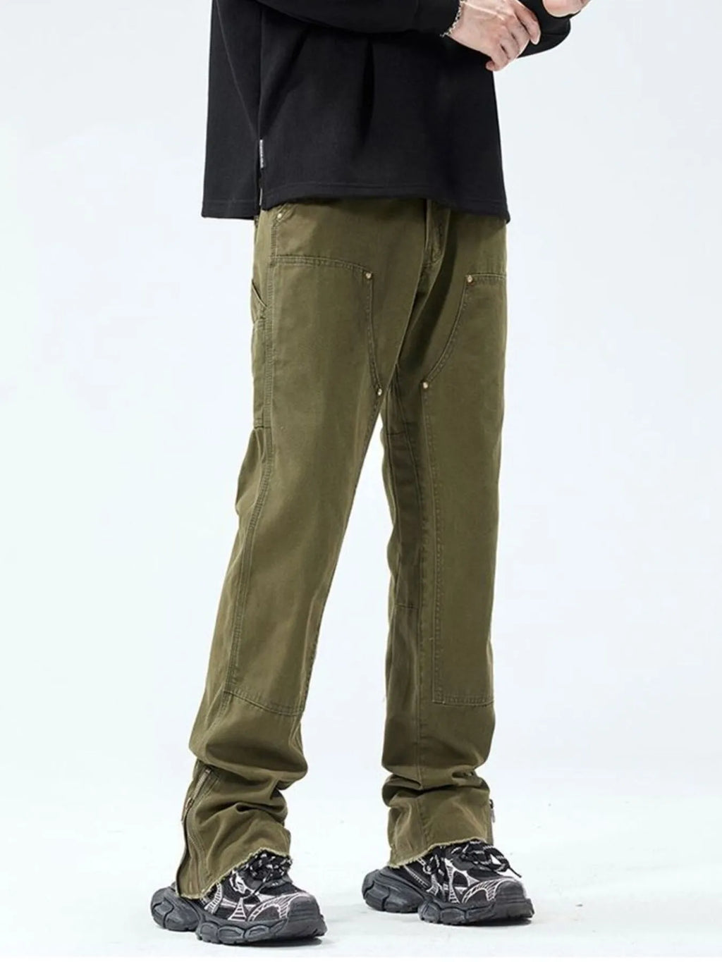Men's Wide Leg Jeans