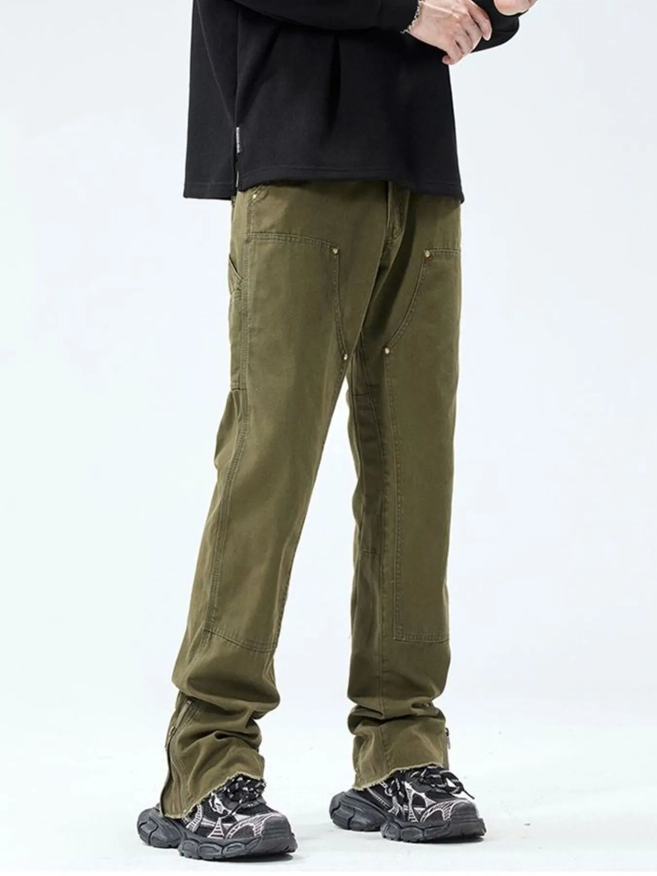 Men's Wide Leg Jeans