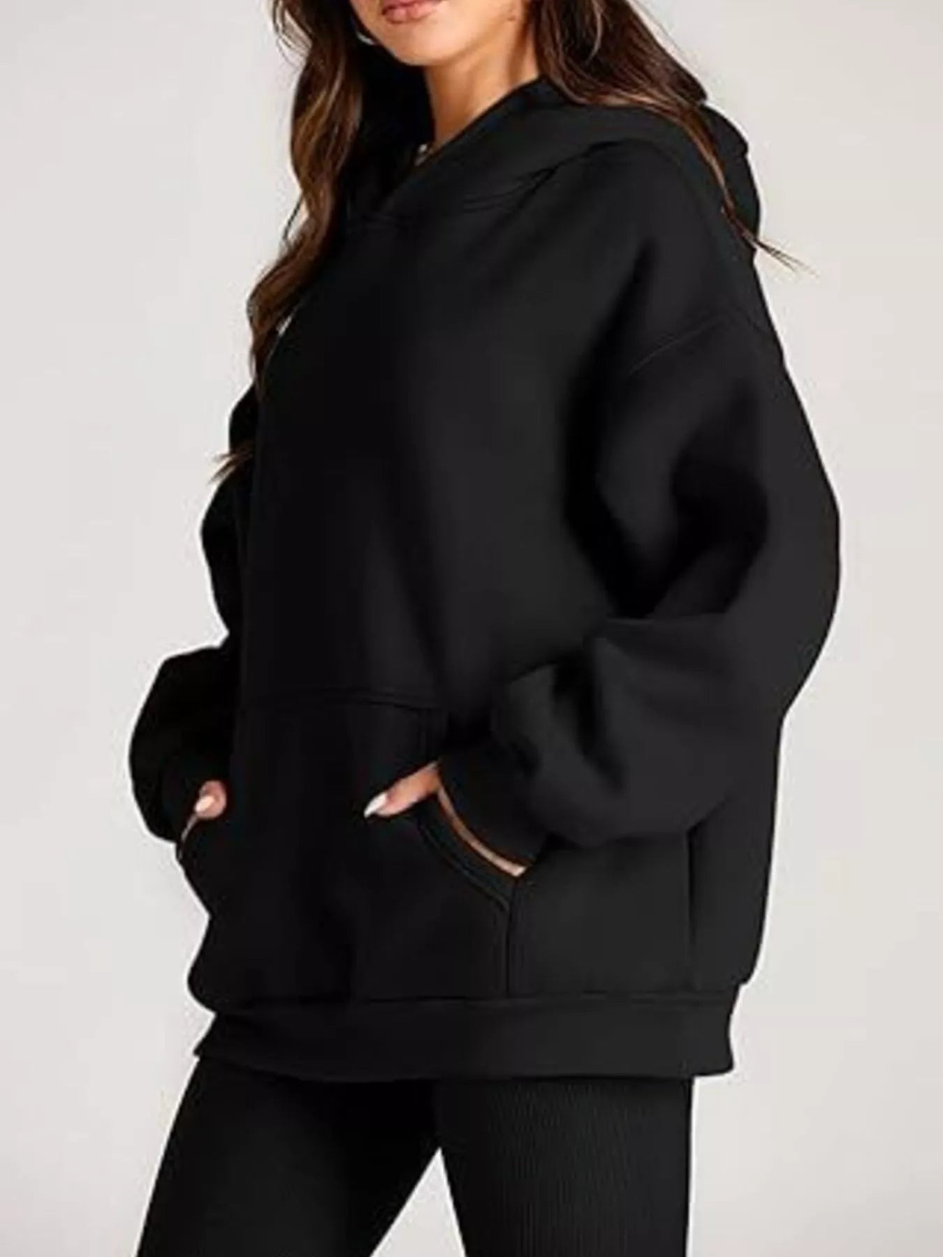 Kangaroo Pocket Long Sleeve Hoodie