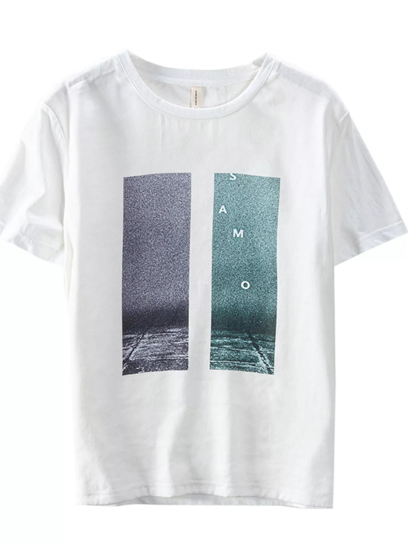 Men's Plus Size Round Neck Short Sleeve T-Shirt