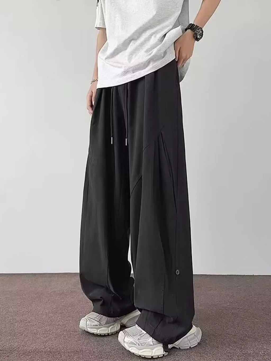 Men's Plus Size Loose Fit Casual Cargo Pants