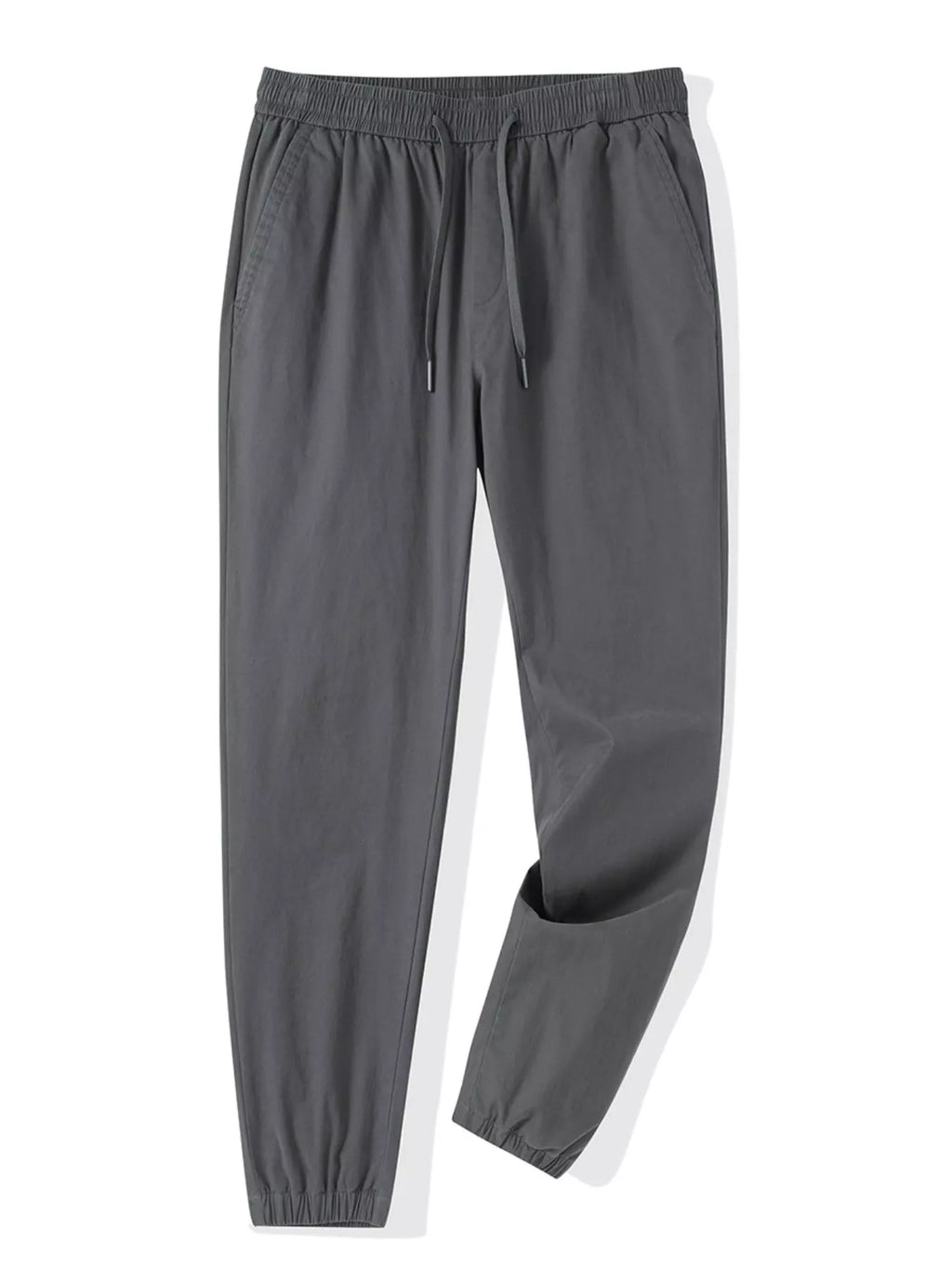 Men's Plus Size Casual Drawstring Ankle Cuffed Pants