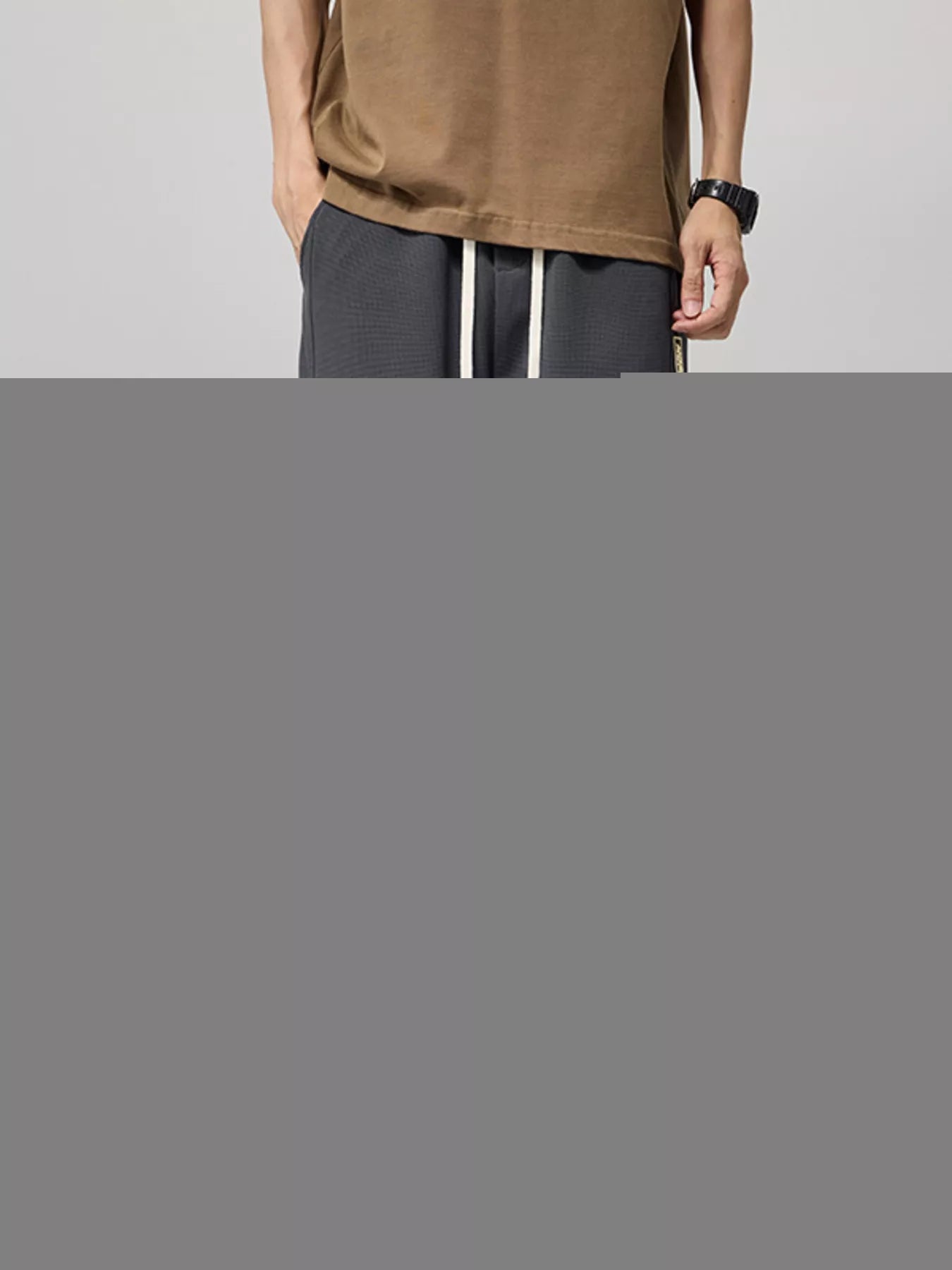 Men's Plus Size Loose Fit Drawstring Pants