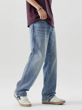 Men's Loose Fit Wash Jeans