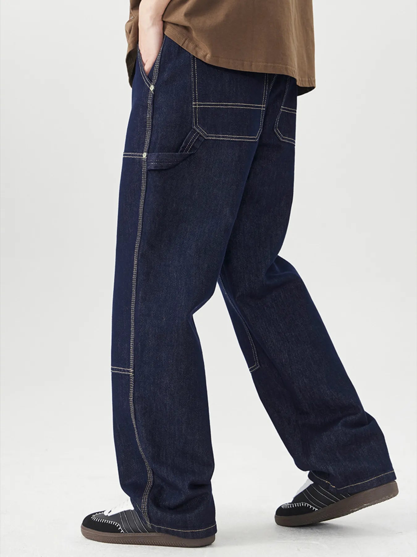 Men's Wide Leg Jeans