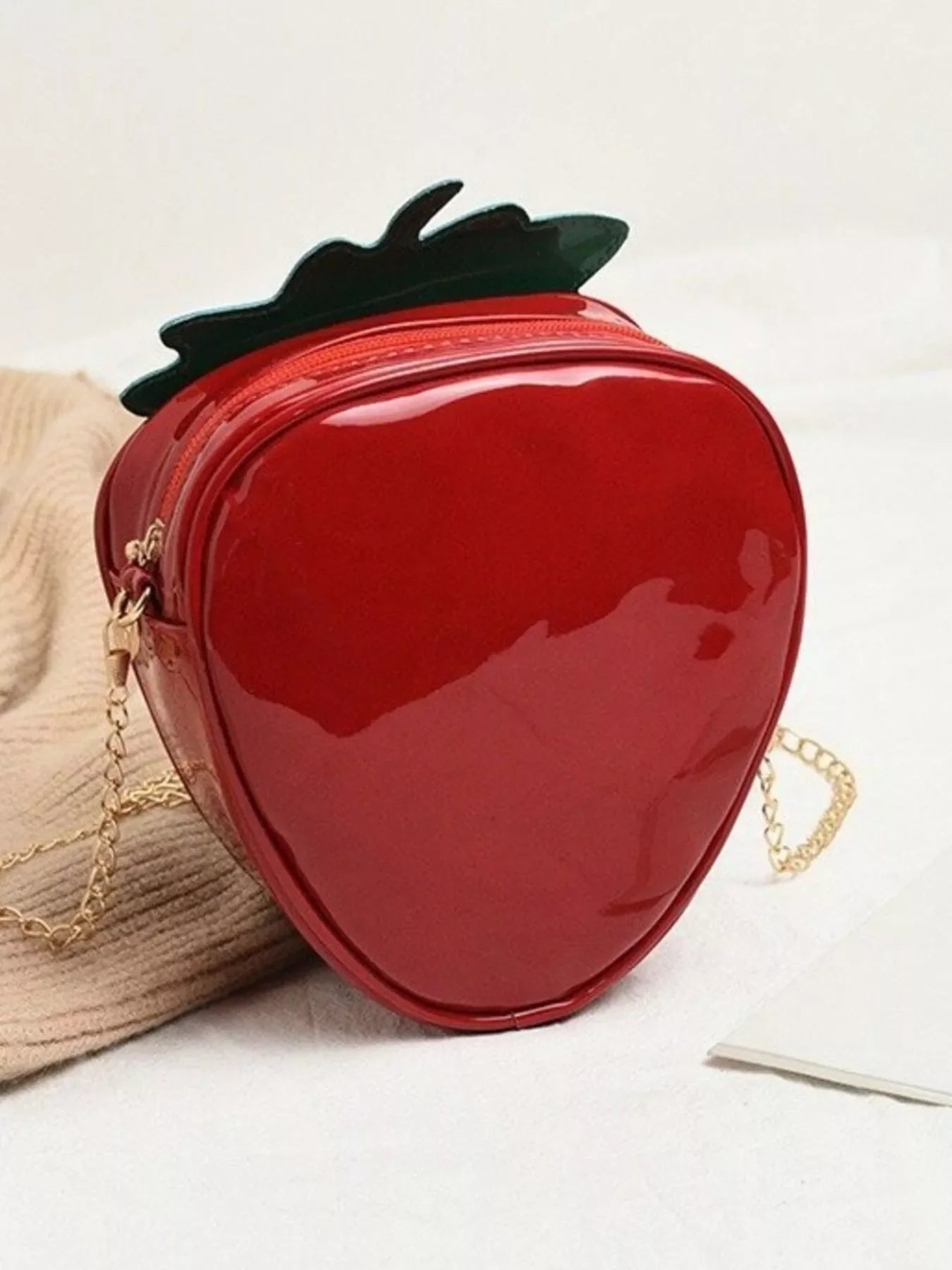 Strawberry Shaped Crossbody Bag