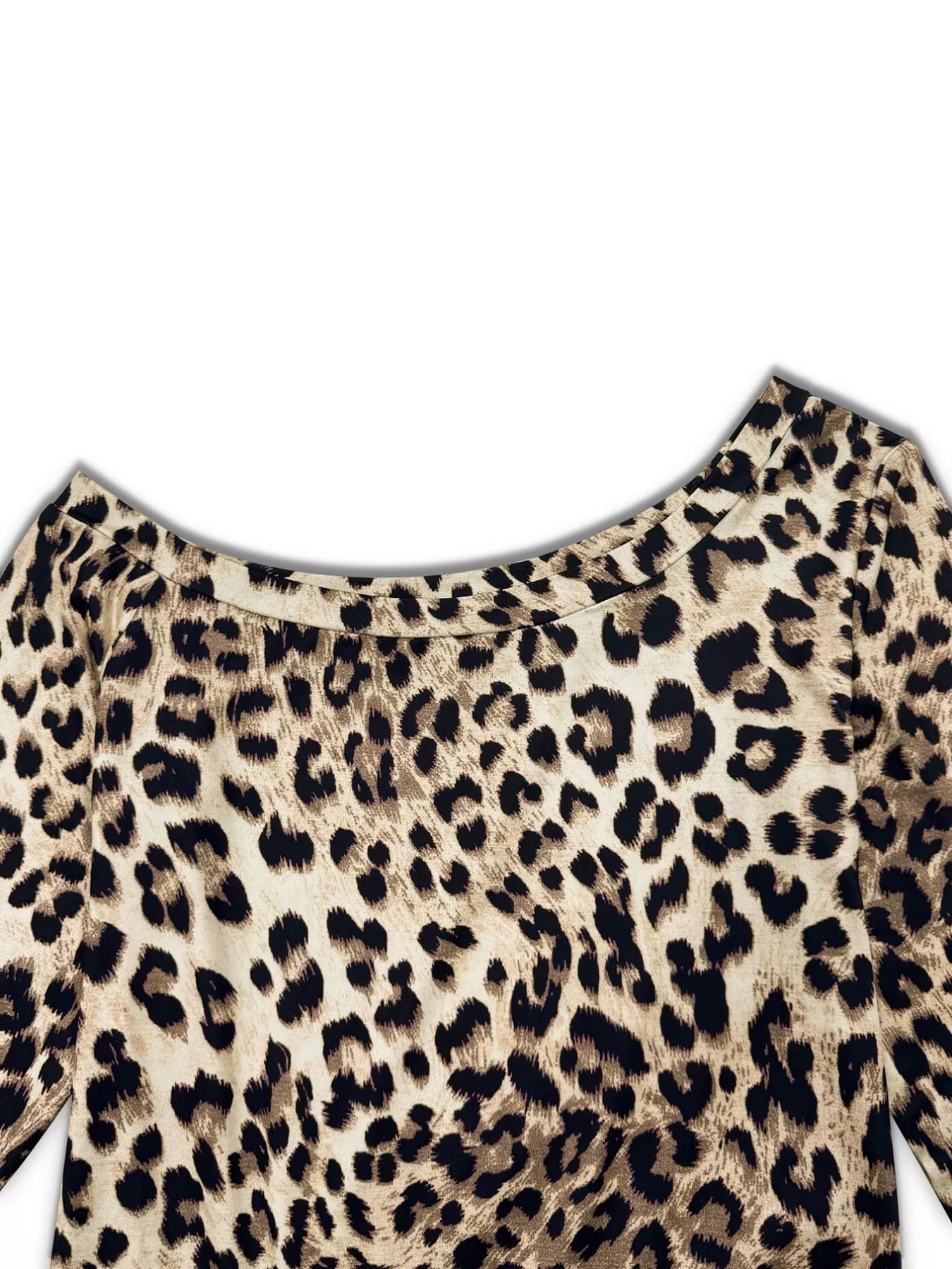 Leopard Print One-Shoulder Top and Pants Set