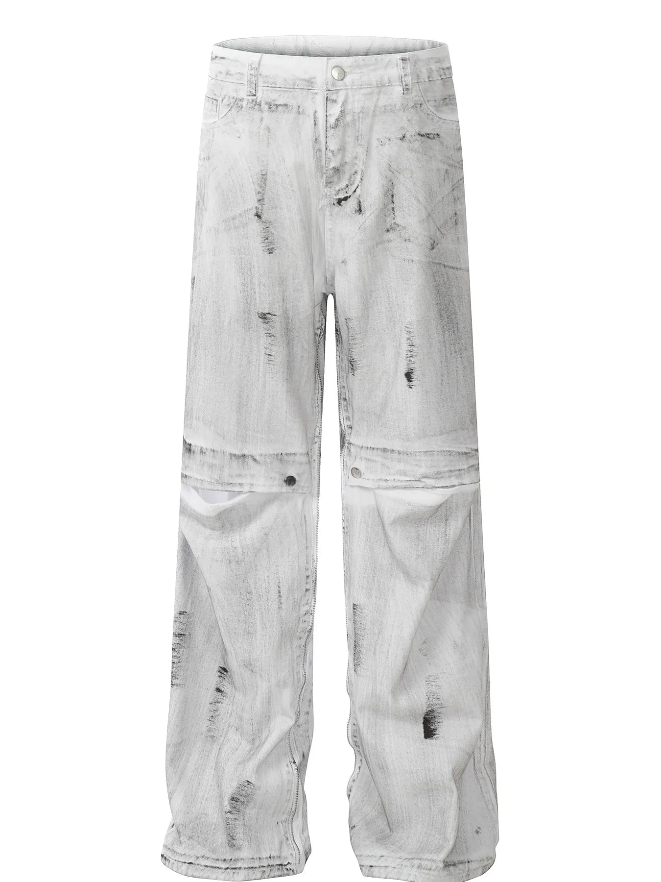 Men's Wide Leg Baggy Jeans