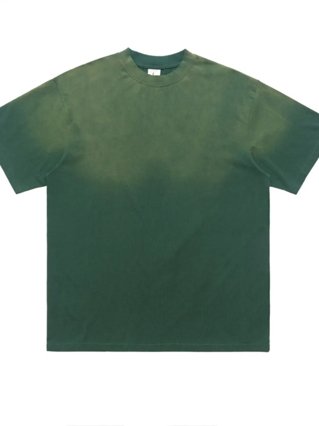Men's Gradient Round Neck Oversized T-Shirt