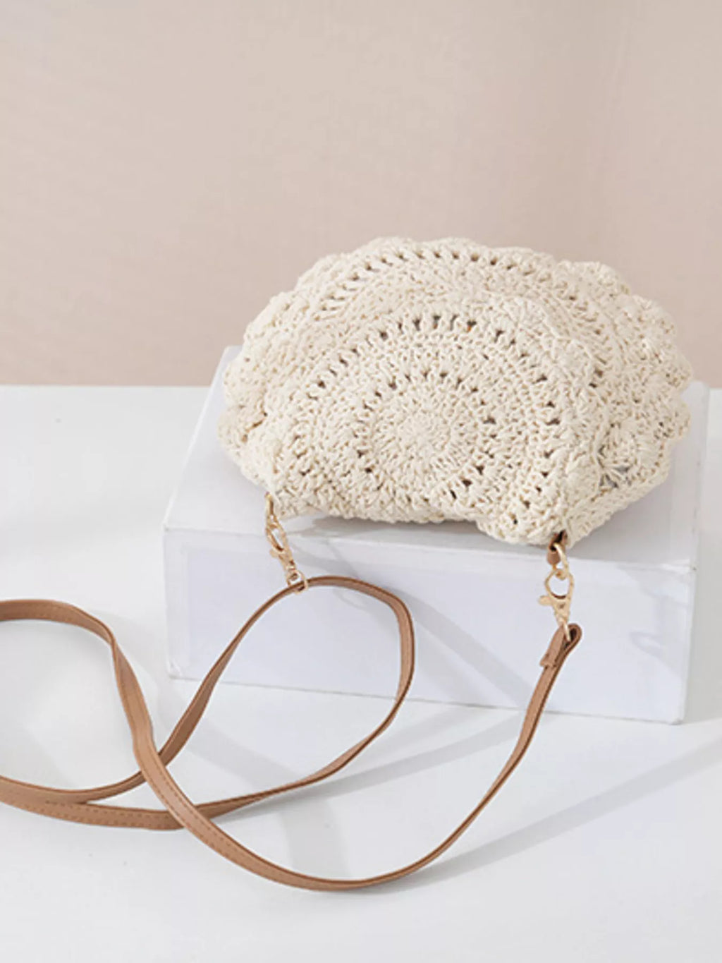 Boho Crochet Crossbody Bag