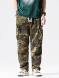 Men's Full Size Casual Camouflage Cargo Pants Plus Size