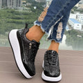 Lace Up Platform Sneakers