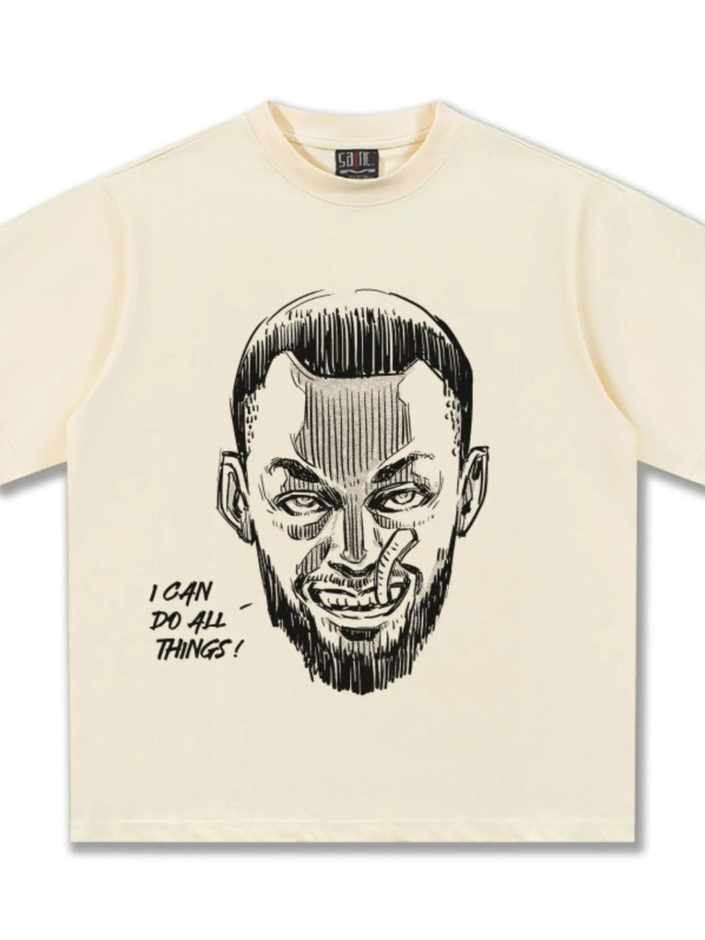 Men's Graphic Round Neck Short Sleeve T-Shirt