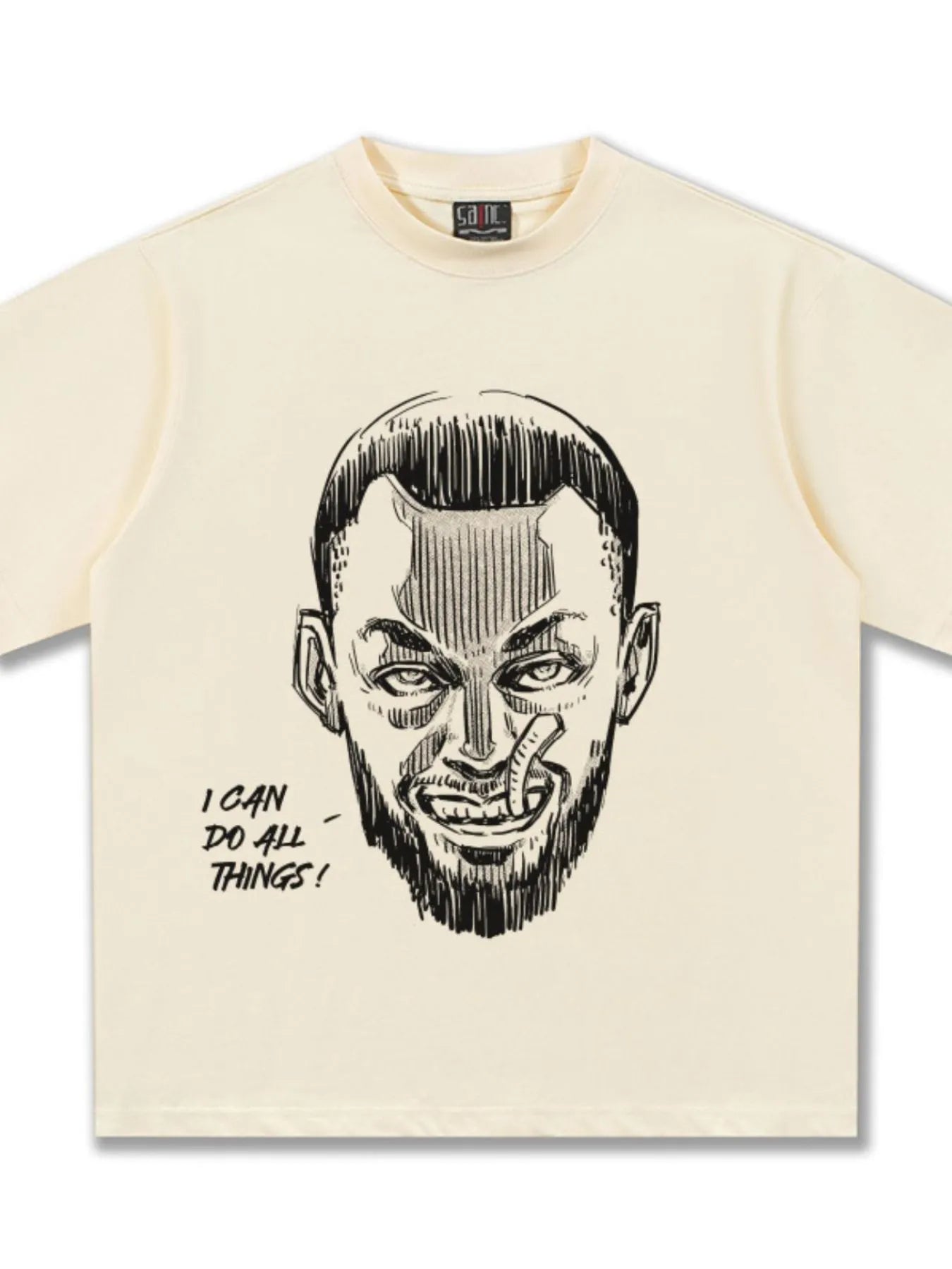 Men's Graphic Round Neck Short Sleeve T-Shirt