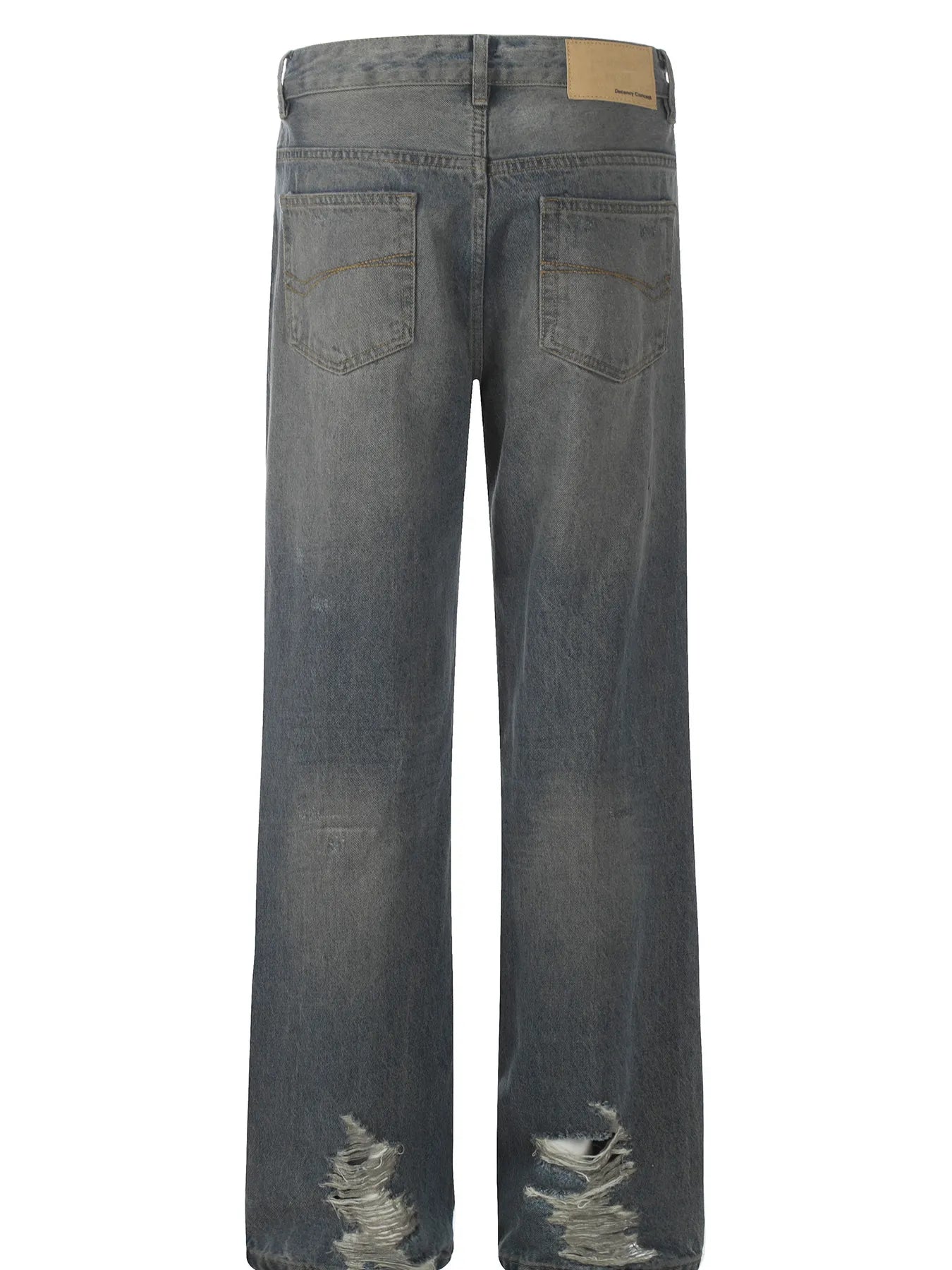 Men's Distressed Loose Fit Jeans