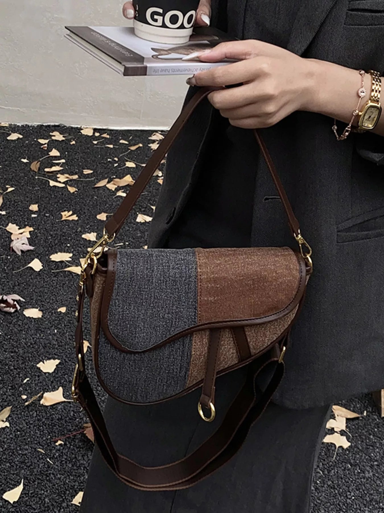 Adjustable Strap Crossbody Bag