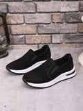 Slip-On Sneakers with Contrast Sole