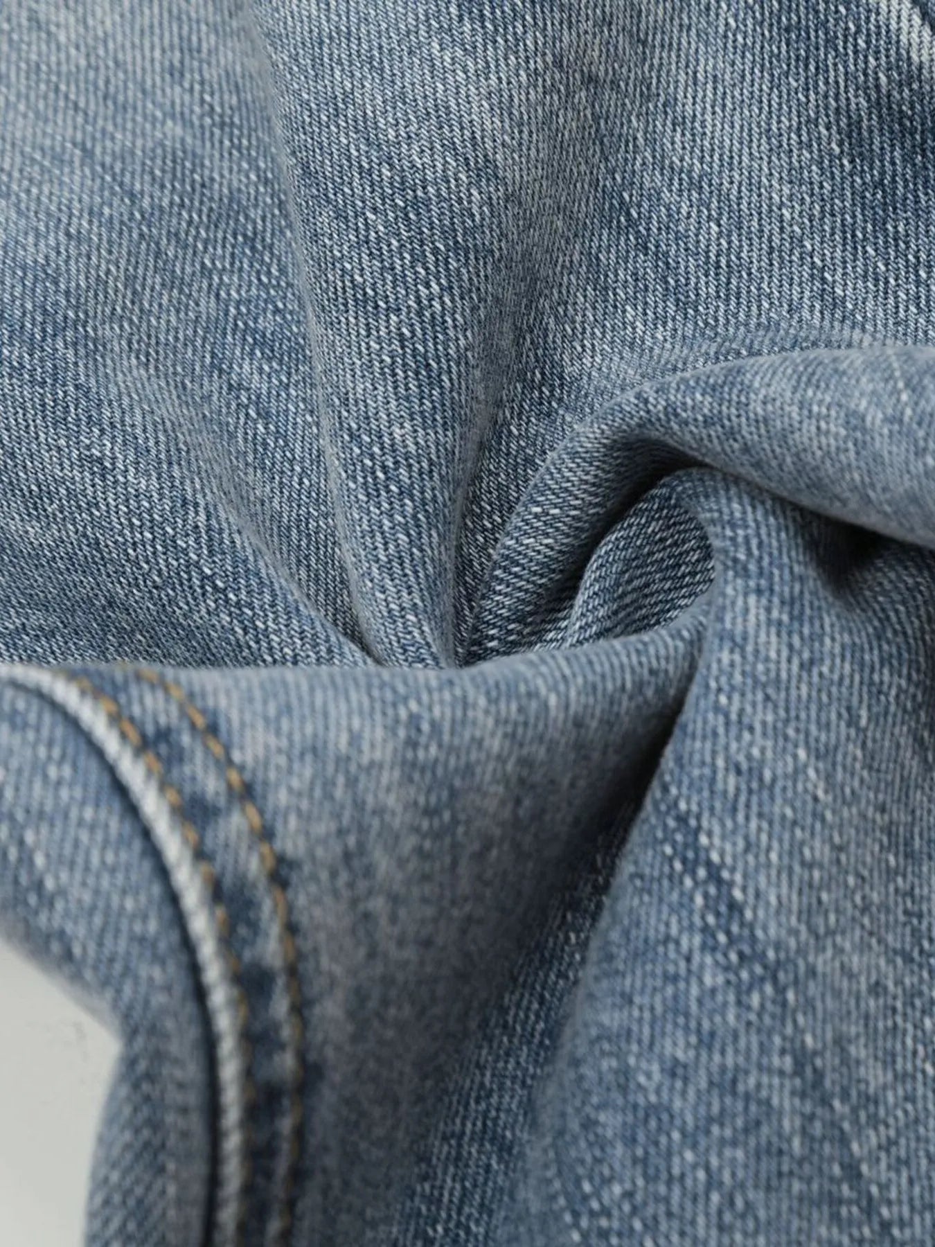 Men's Washed Wide Leg Relaxed Fit Jeans