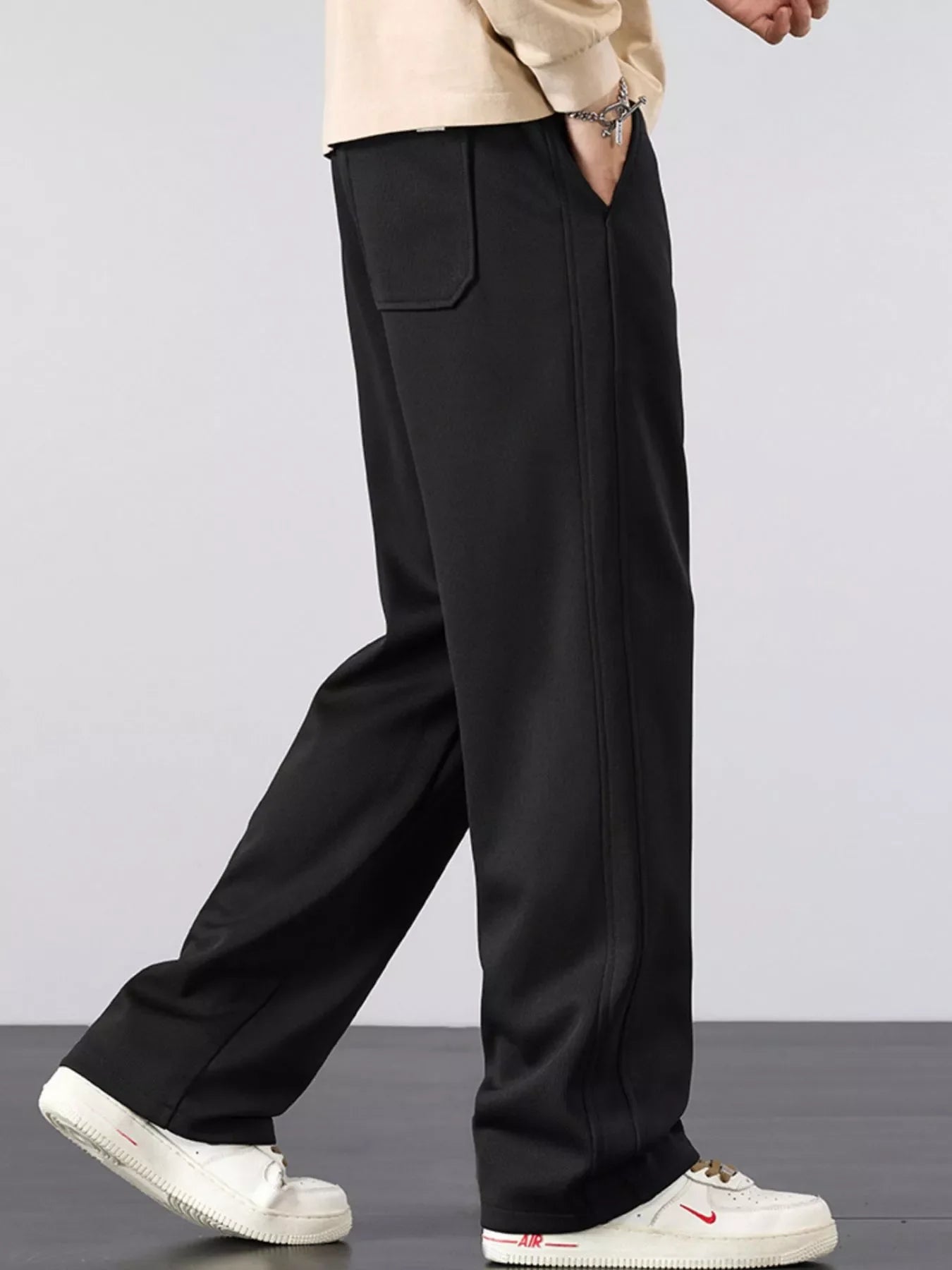 Men's Plus Size Casual Loose Fit Pants
