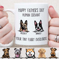 Human Servant Personalized Custom Dog Mug C334