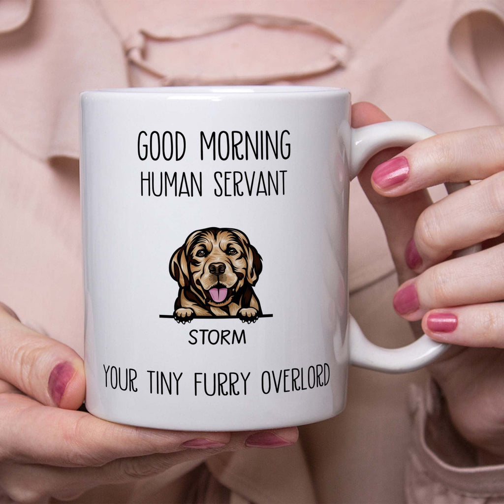 Human Servant Personalized Custom Dog Mug C334