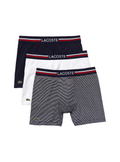 Lacoste Men's  3-Pack Long Stretch Cotton Jersey Boxer Brief
